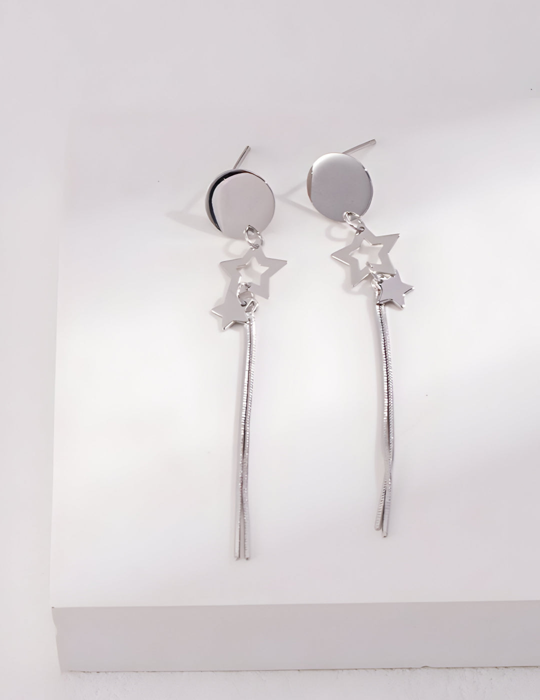 Shoot Stars Earrings - S925 Sterling Silver - Stellar Cascade - Celestial Bliss - Feel enchanted - Embrace the stars - a touch of magic to your look