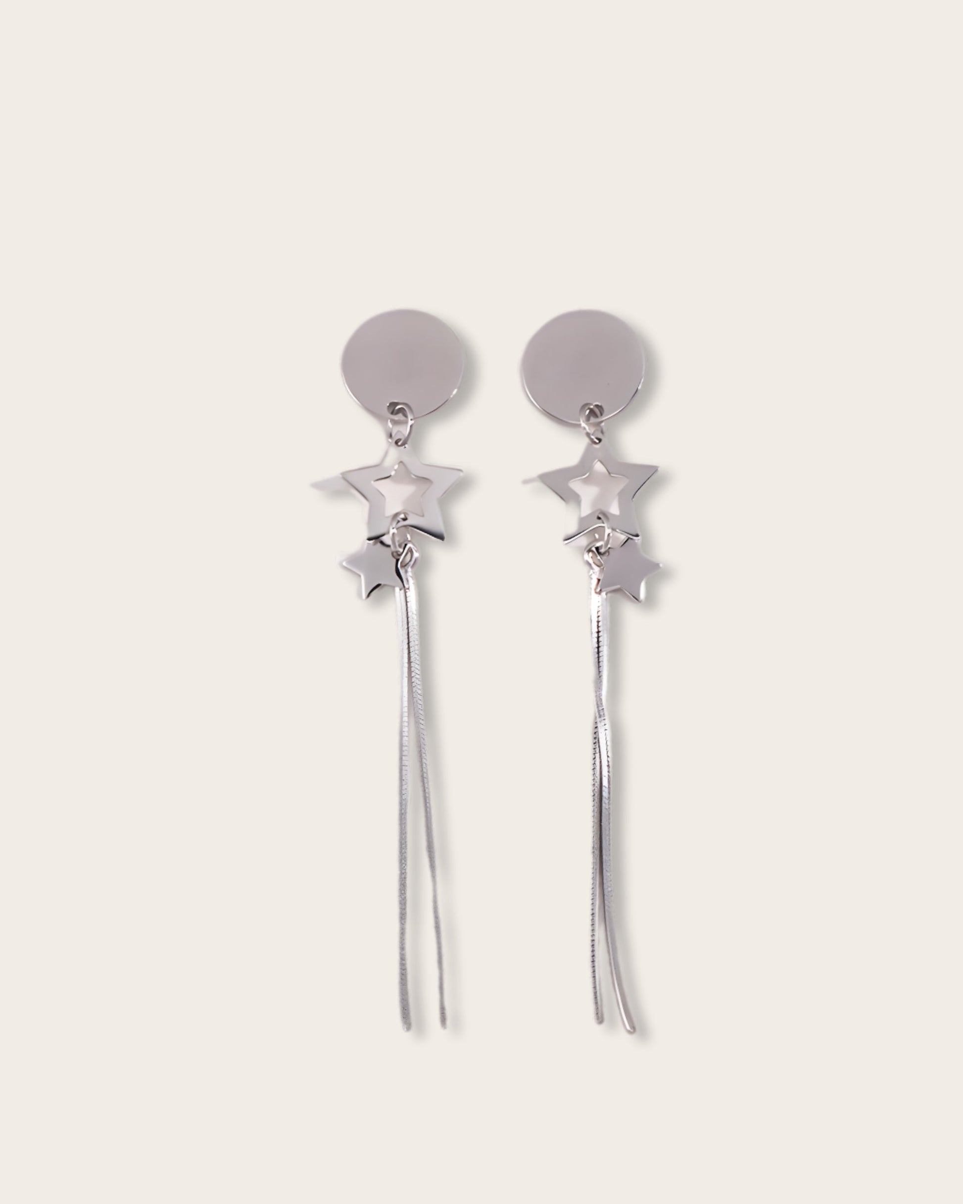 Shoot Stars Earrings - S925 Sterling Silver  - Stellar Cascade - Celestial Bliss - Feel enchanted - Embrace the stars - a touch of magic to your look