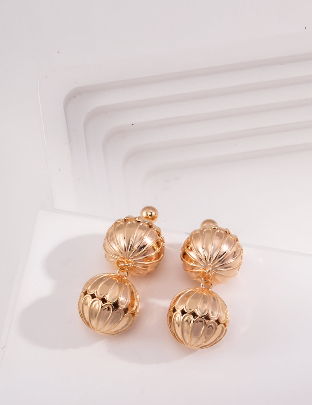 Embody Festive Glamour in Every Glance  - S925 Sterling Silver with 18K Gold Vermeil- Add a touch of elegance to your holiday outfit