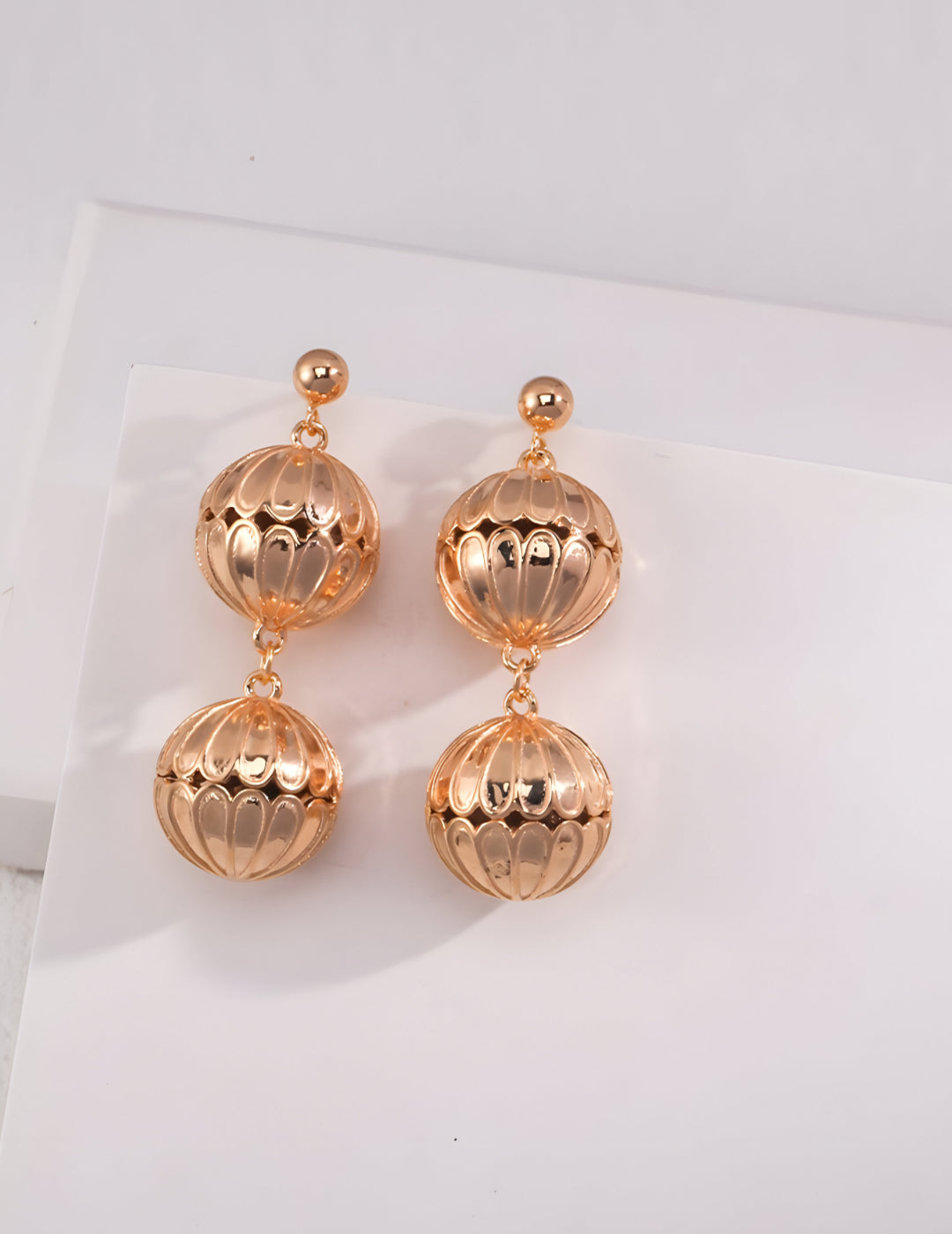 Embody Festive Glamour in Every Glance  - S925 Sterling Silver with 18K Gold Vermeil- Add a touch of elegance to your holiday outfit