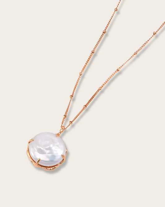 Pearl Luminance Adjustable Necklaces - Lustrous Elegance - S925 sterling silver with 18K Gold Vermeil - a timeless piece that adds a touch of elegance to any outfit.