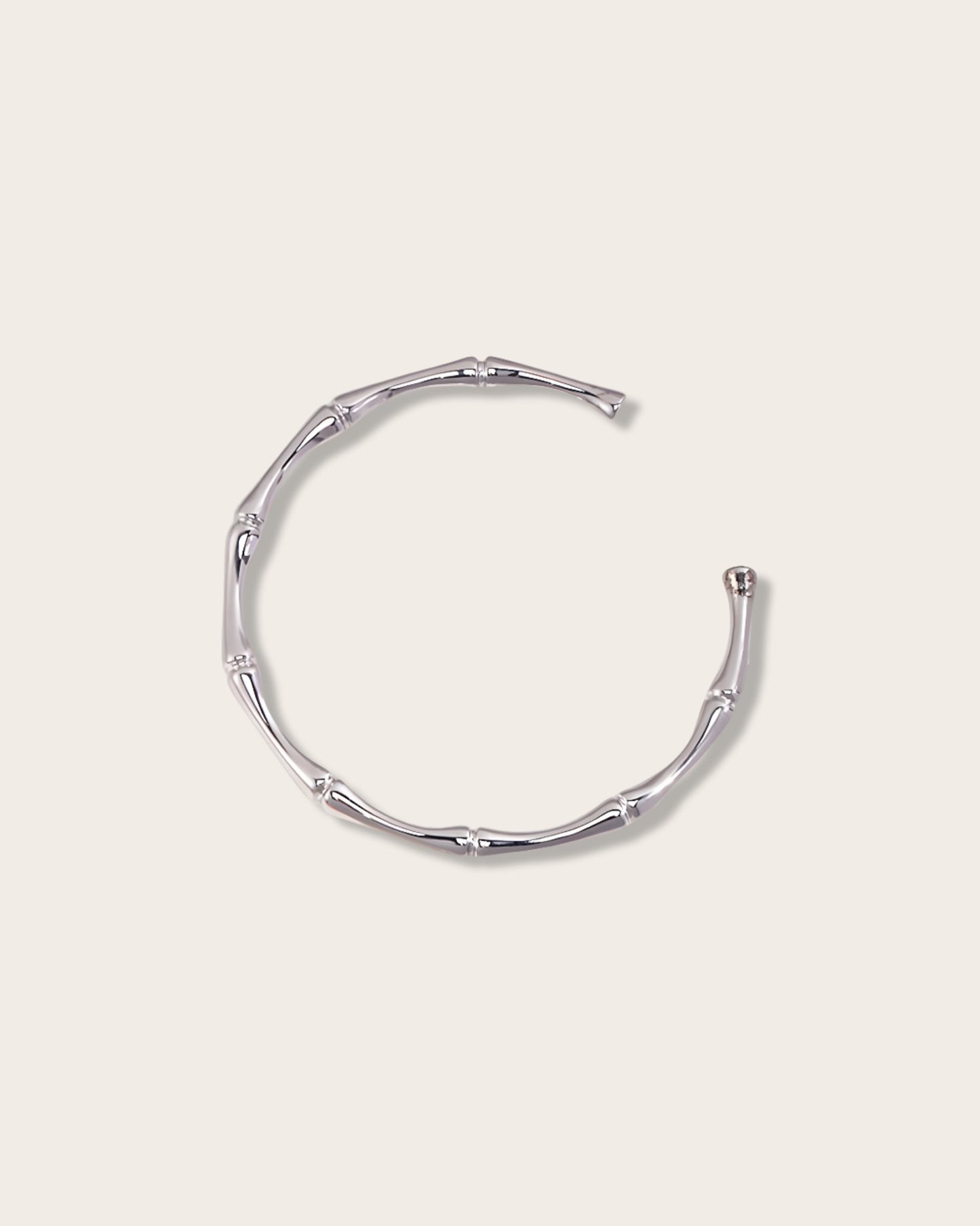 Crafted with love, this necklace features a beautiful Bamboo Knot design - Exquisite Cuff Bracelet - S925 Sterling Silver with 18K Gold Vermeil - Graceful Orchid Elegance - Timeless design and radiant charm are perfect for any occasion