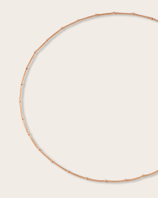 S925 Sterling Silver with 18K Gold Vermeil chain necklace - Adorn it in your own way-  simple yet sophisticated design effortlessly complements any outfit, making it a go-to accessory for any occasion