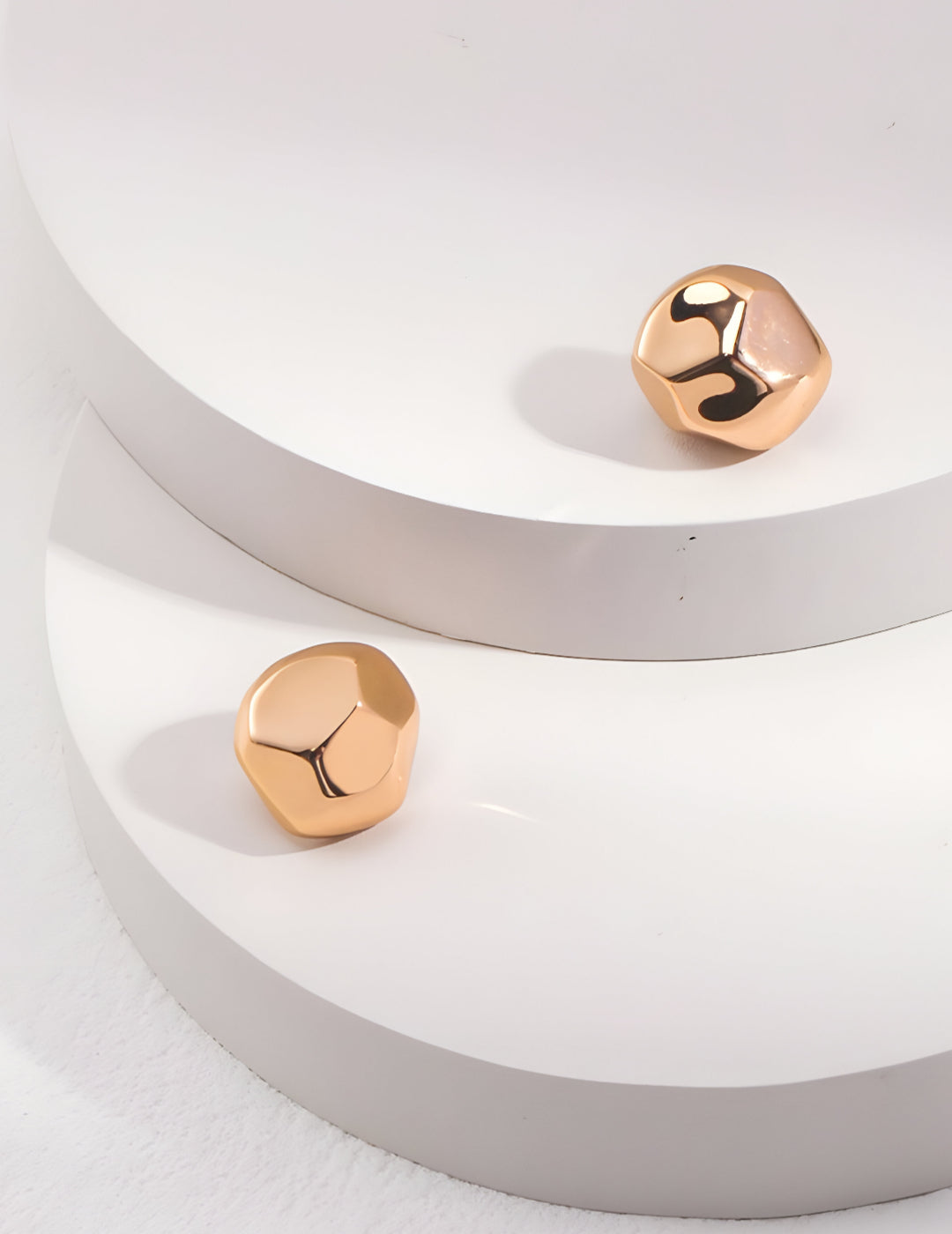 Embrace the Strength and Grace - S925 Sterling Silver with 18K Gold Vermeil stud earring - Channel your inner warrior - a must-have for those seeking to showcase their fearless spirit