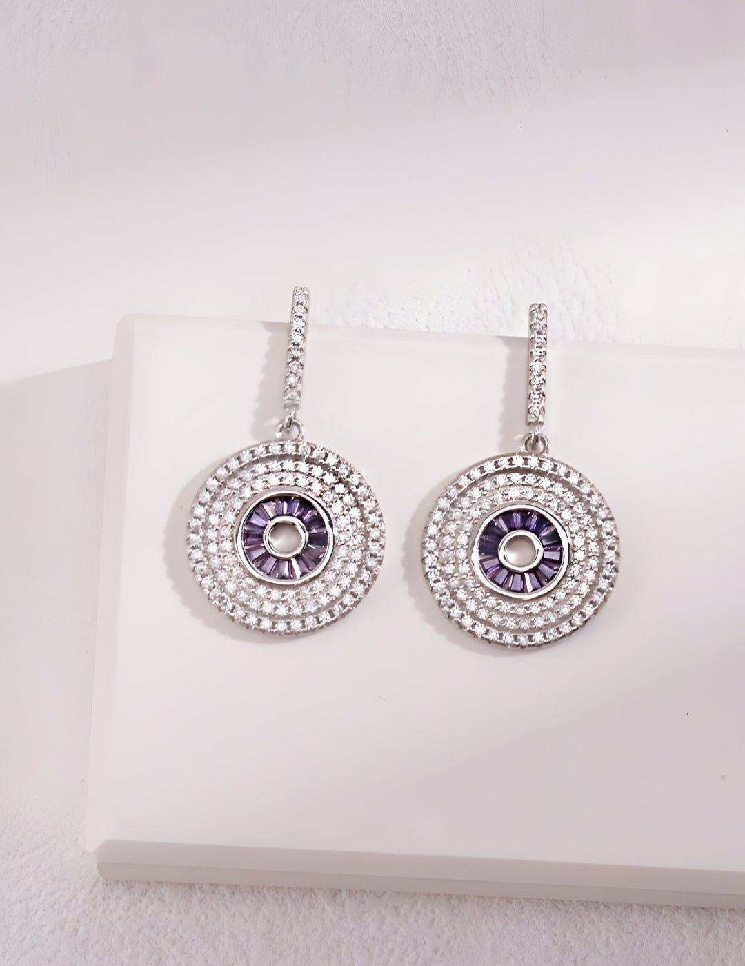 Intricately designed earrings - Chic and Timeless  - Crafted with love and attention to detail, these earrings are perfect for any occasion - S925 Sterling Silver with 18K Gold Vermeil- Sparkling Zircon