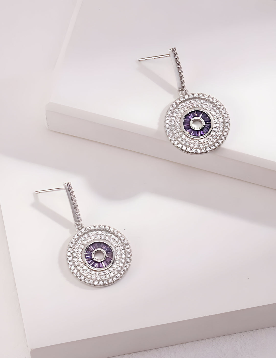 Intricately designed earrings - Chic and Timeless  - Crafted with love and attention to detail, these earrings are perfect for any occasion - S925 Sterling Silver with 18K Gold Vermeil- Sparkling Zircon