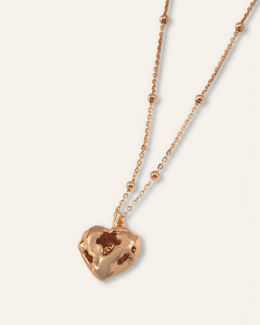Exquisite Heart Necklace for Every Occasion - S925 Sterling Silver with 18K Gold Vermeil  - Timeless Statement - Intricate Elegance - Radiate beauty wherever you go