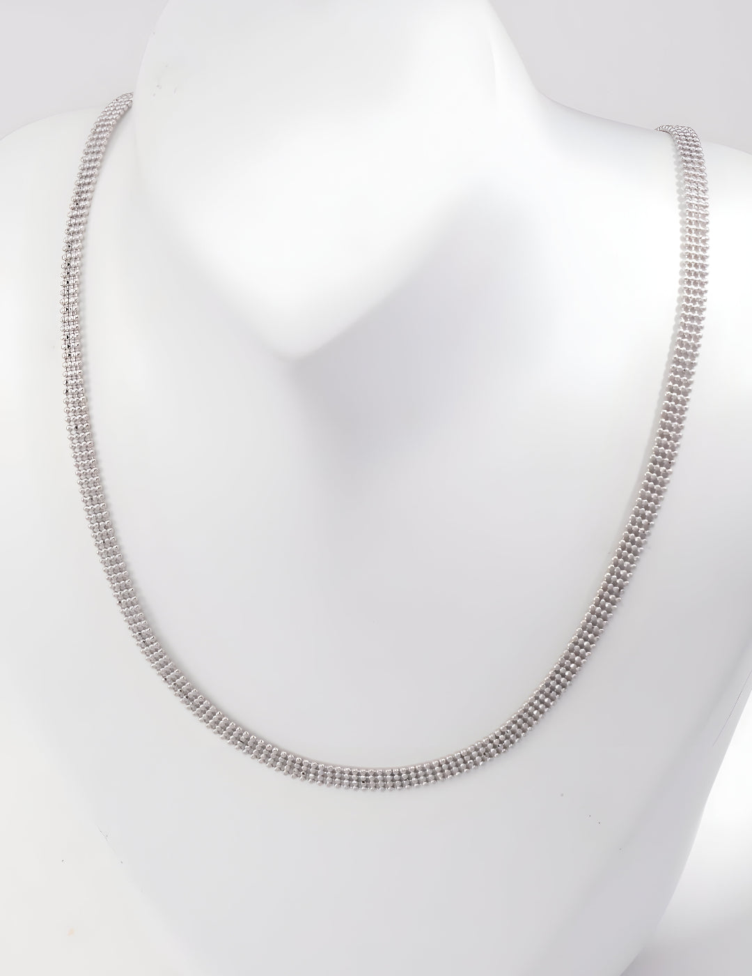 Timeless & Classic elegance adjustable necklace - S925 sterling pure silver - 18K Gold Vermeil