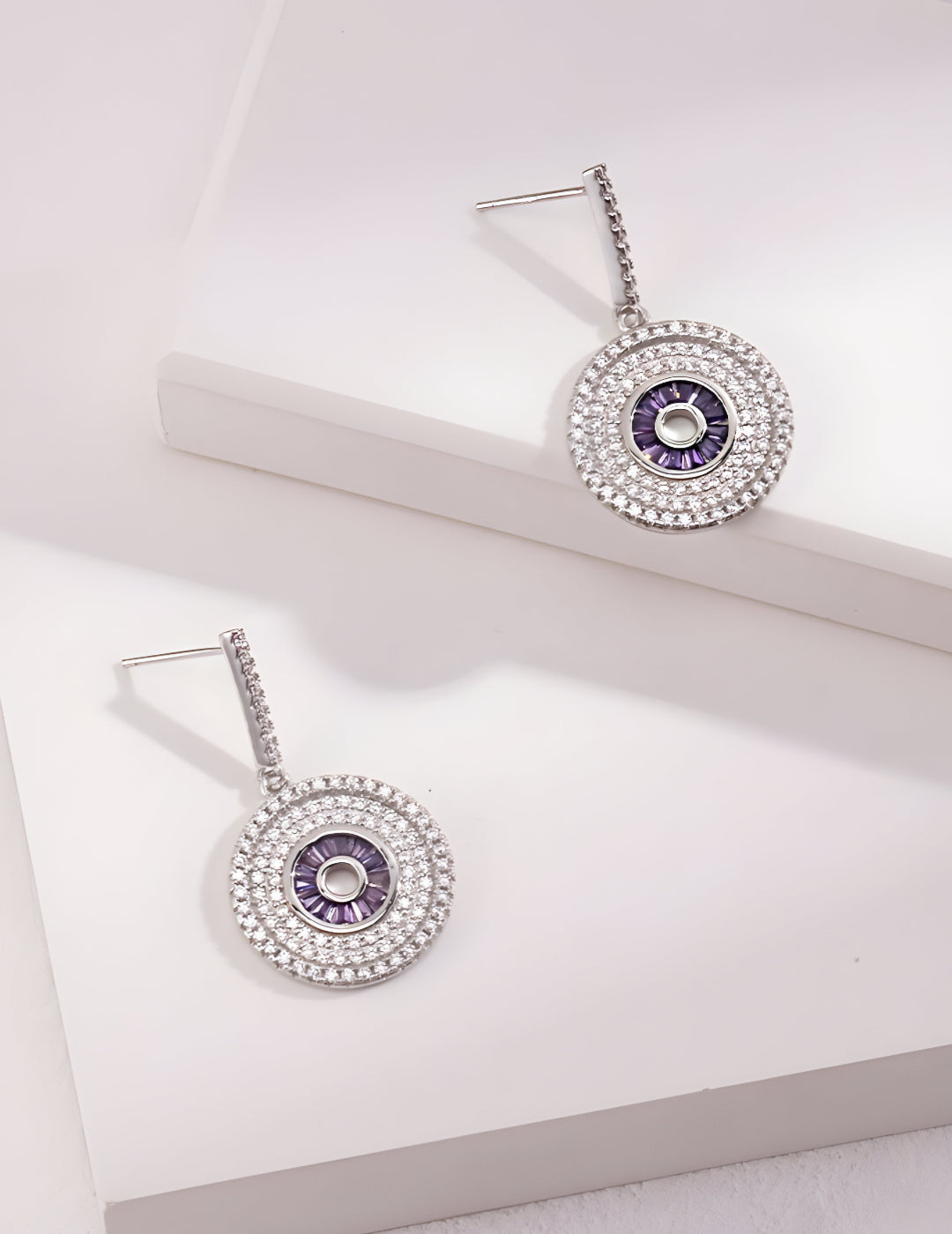  Intricately designed earrings - Chic and Timeless  - Crafted with love and attention to detail, these earrings are perfect for any occasion - S925 Sterling Silver with 18K Gold Vermeil- Sparkling Zircon